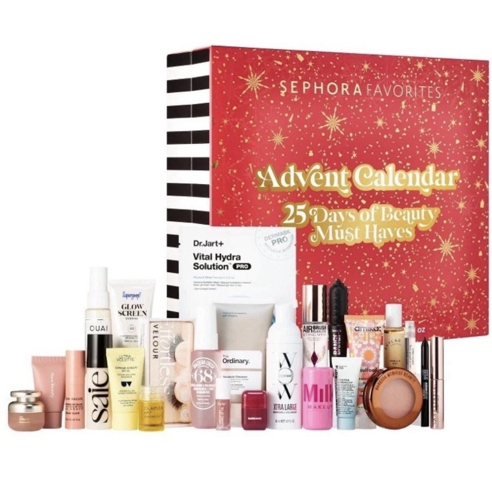 Sephora Favorites Kit Advent Calendar 25 Days Of Beauty 2025 Holiday SHIPS ASAP - Picture 3 of 9